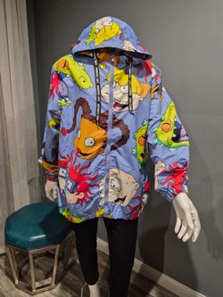 Members Only  RUGRATS  Hooded Windbreaker
