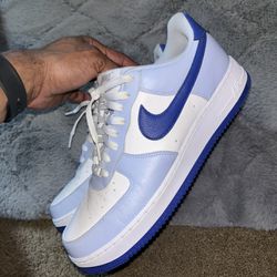 Air Force 1 Low “ Premium” Blue White Size 11 Men 
