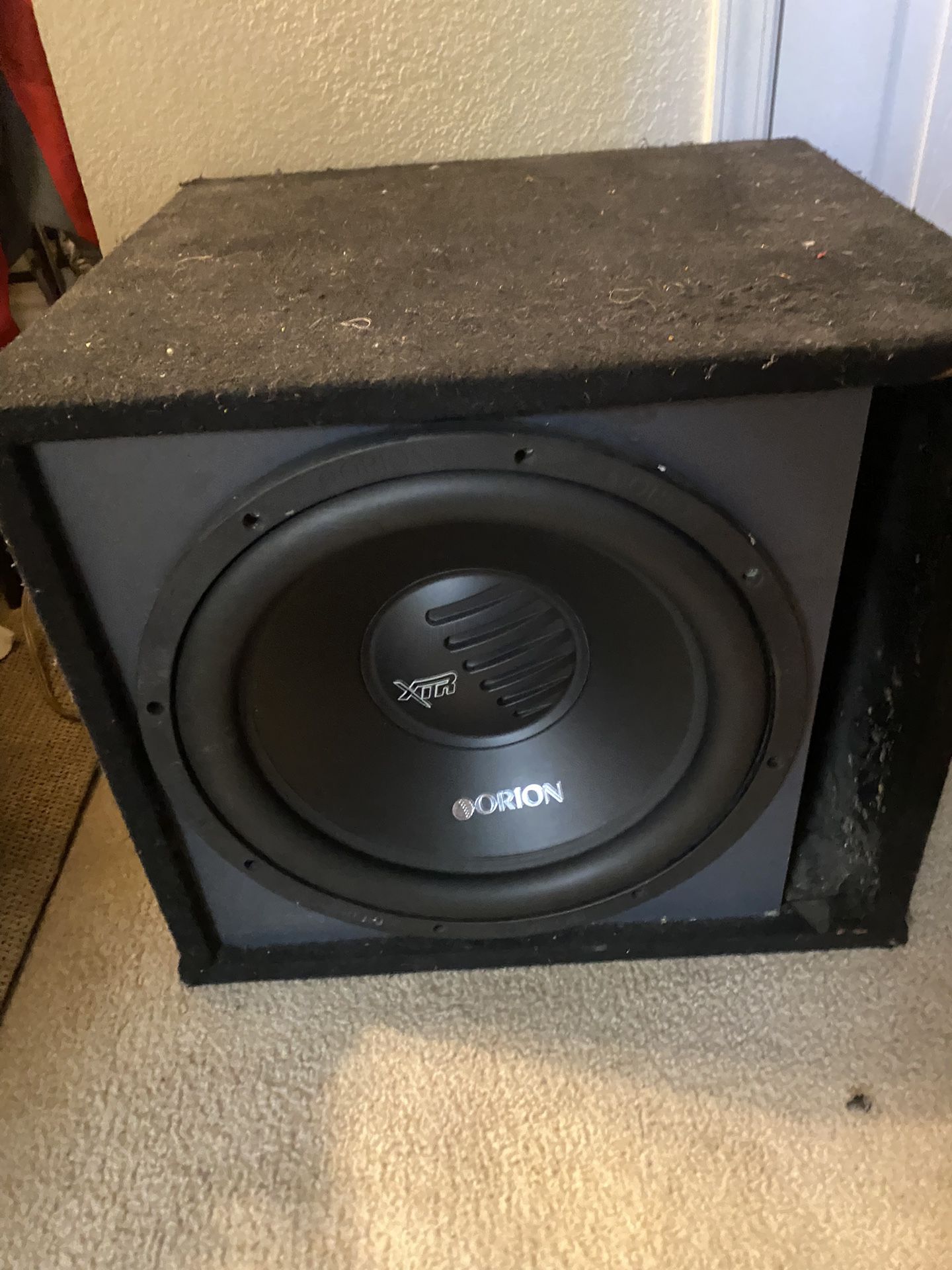 Xtr 15 Inch Orion Subwoofer With Box