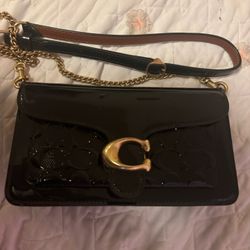 Coach tabby 26 black signature 