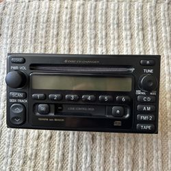 Toyota Highlander OEM Radio 56816, 2001-2003