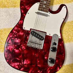 Avalon Pearloid Red Electric Guitar