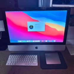 FIRM PRICE - iMac 21.5” • 8gb Ram • 500gb Storage • Magic Keyboard/Magic Trackpad • macOS Big Sur