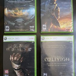 XBOX 360 games Set Of 4 