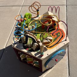 Wooden Kids Activity Center - Very Sturdy / High Quality