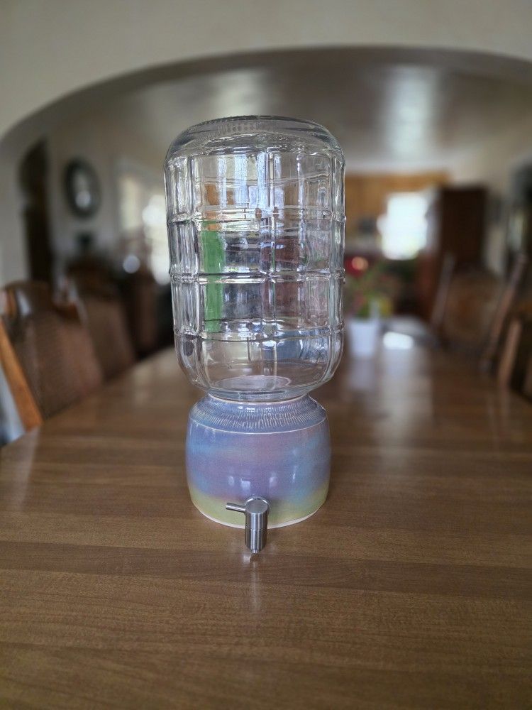 Glass + Ceramic Beverage Dispenser