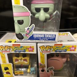 SpongeBob Funko Set