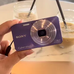 Sony Cyber-shot DSC-W570 Digital Camera 16.1 MP 6x Digital Zoom Purple 85% new