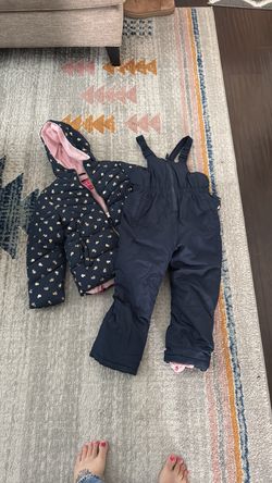 Girls Snow Bib and Jacket