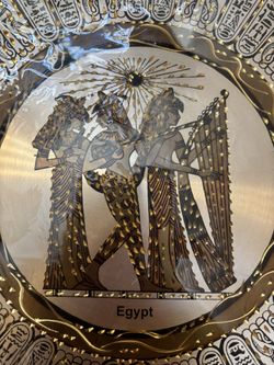 Egyptian plate