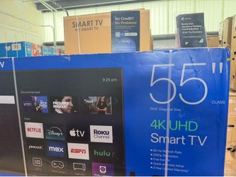 55”ONN  ROKU 4K SMART TV