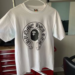 Chrome Hearts X Bape Tee Collab