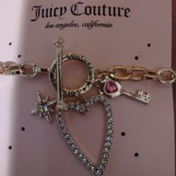 Juicy Couture Bracelet With Toggle Hook