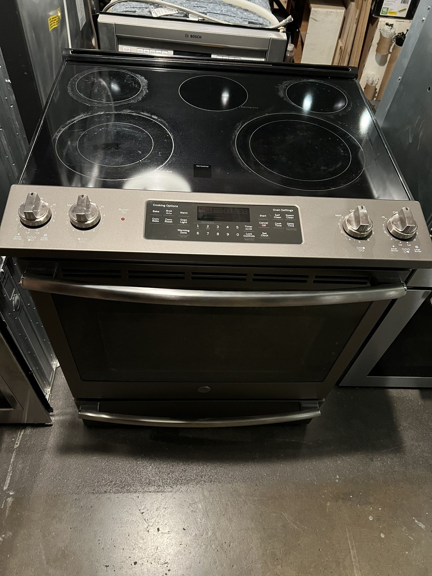G & E Oven/stovetop,stainless Steel