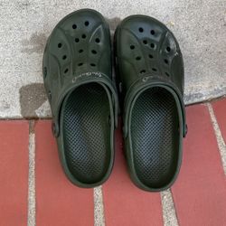 Green Crocs