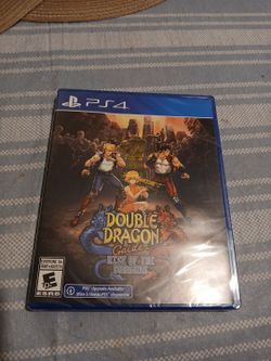 New Sealed Double Dragon Ps4 Video Game