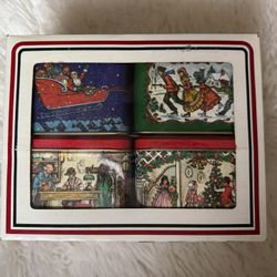 Vintage Christmas Tins