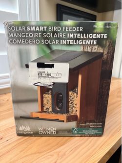 Solar Smart Bird Feeder