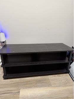 Black/brown tv stand