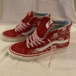 Vans Ho Ho Skull Candy Cane Van Doren Men’s Size 10