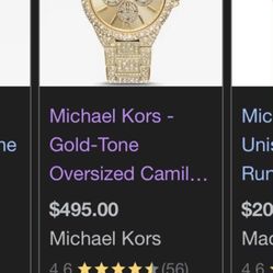 All Gold Michael Kors Watch 