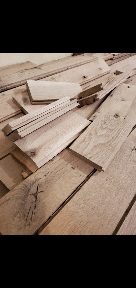 White Oak Tongue And Groove Wood Flooring