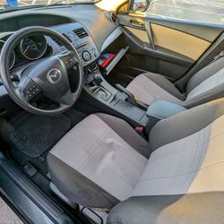 Seat Covers 2012 Mazda 3 i Touring  Gray & Black