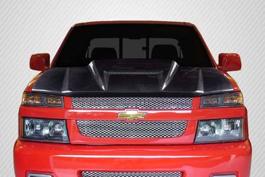 Blemished 2004-2012 Chevrolet Colorado GMC Canyon Carbon Creations Ram Air Hood - 1 Piece