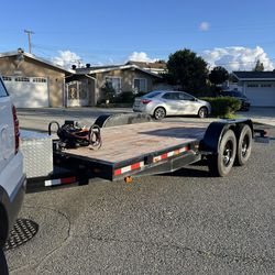 Car hauler trailer