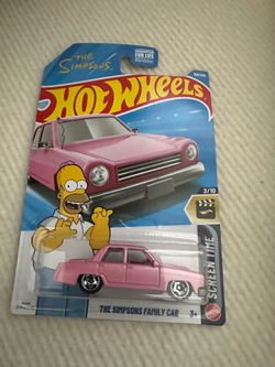 Hot Wheels THE SIMPSONS FAMILY CAR