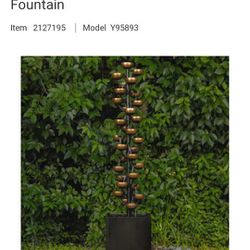  Share

65” Bloomington Cascading Cup Fountain


