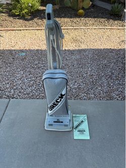 Oreck vacuum. Vacuum.  Oreck.  Cleaning.  Housekeeping.  Maid service.  Garage.  Organization.