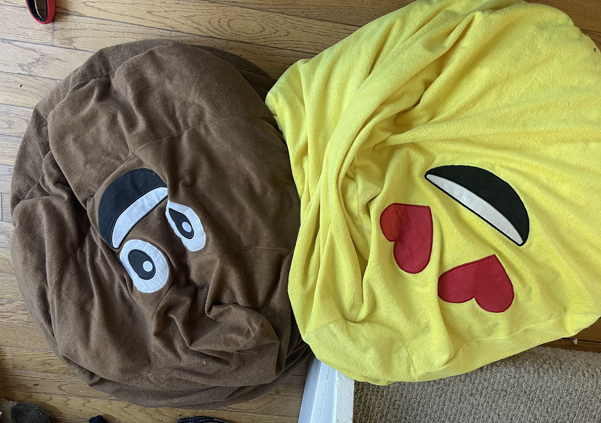 Emoji Bean Bag Chairs - Kids ($5)