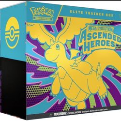 4 ASCENDED HEROES ETB PRESALE!!!