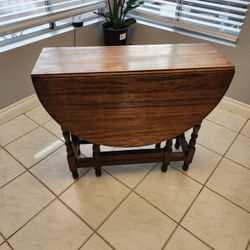 19th Century Antique Folding English Table