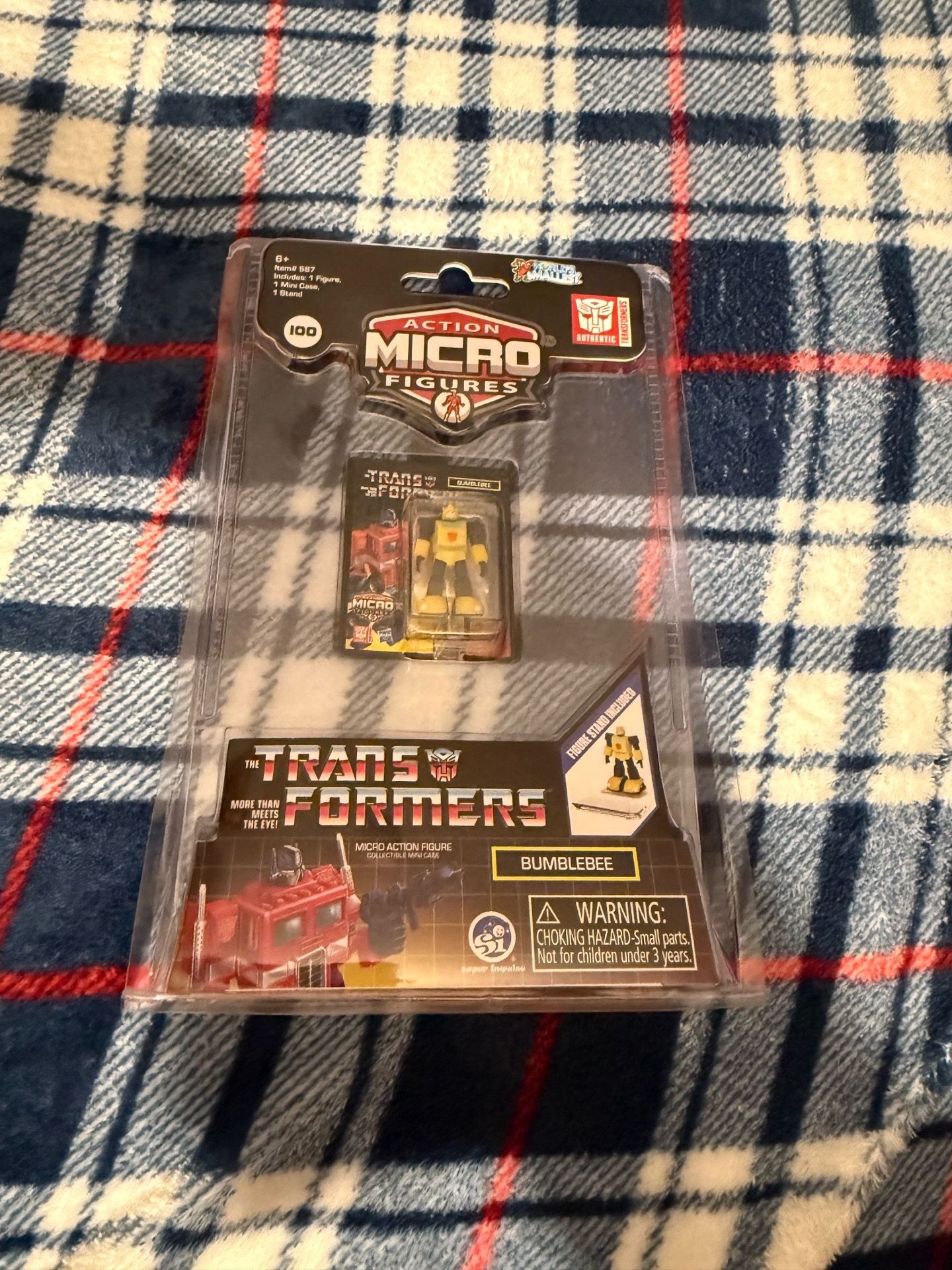 World's Smallest Action Micro Figures - Transformers - BUMBLE BEE