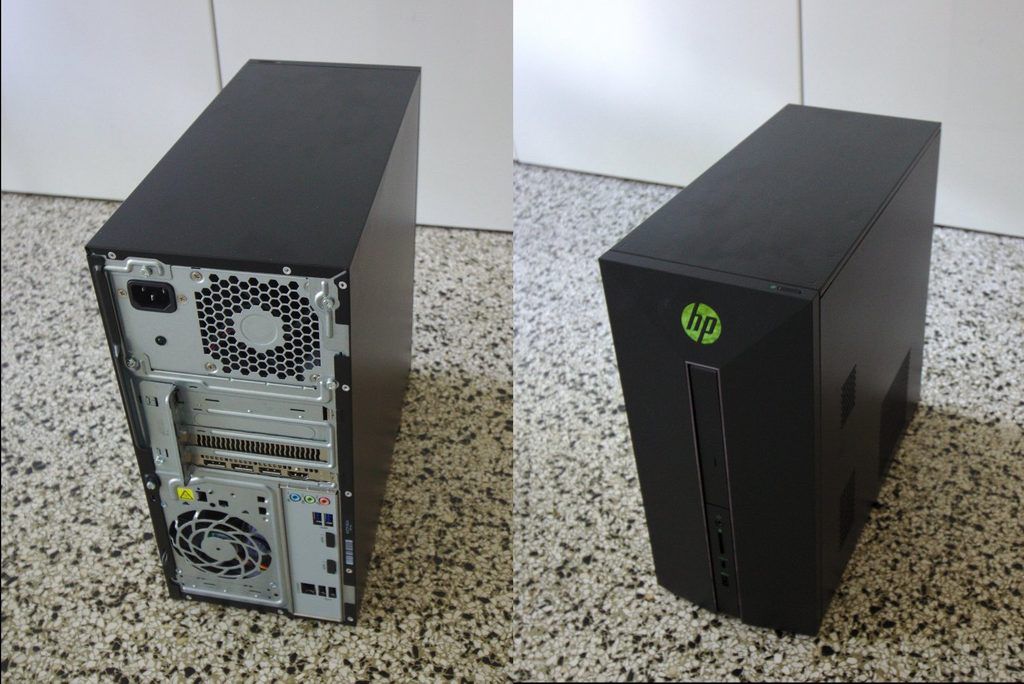 HP gaming desktop computer