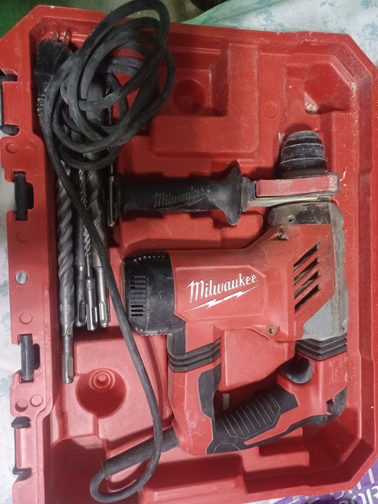 Milwaukee Sds Hammer Drill