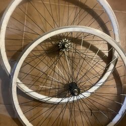 Single Speed 700c Wheelset Bike Wheels 