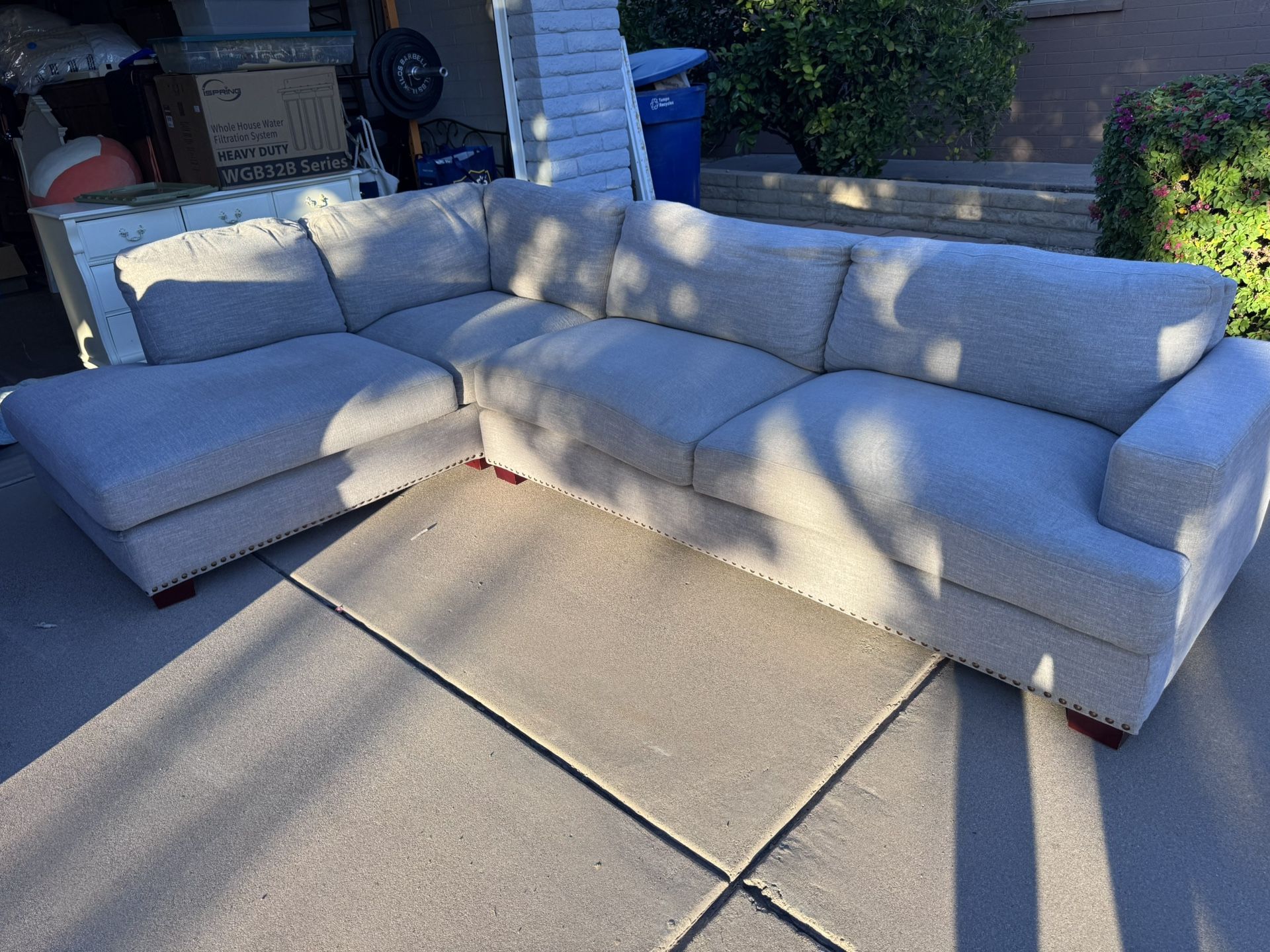 Fabric Chase Sectional
