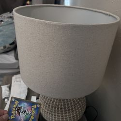 Lamp And Canvas Painting 