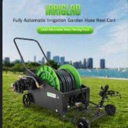 Fully Irrigation Hose Sprinkler IR-WJBS40 Automatic Hose Reel Cart Garden Irrigation Cart1