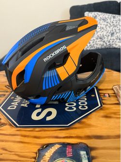 BRAND NEW ROCKBROS Kids Full Face Lightweight detachable MTB kids Helmet
