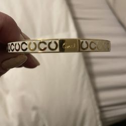 Coach SIGNATURE Enamel Bangle/Bracelet