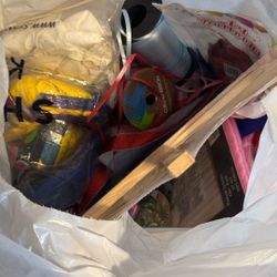 Bag Full Of Party/Craft Supplies
