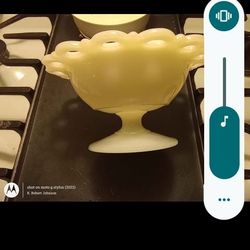 1835 Anchor Hocking milk glass