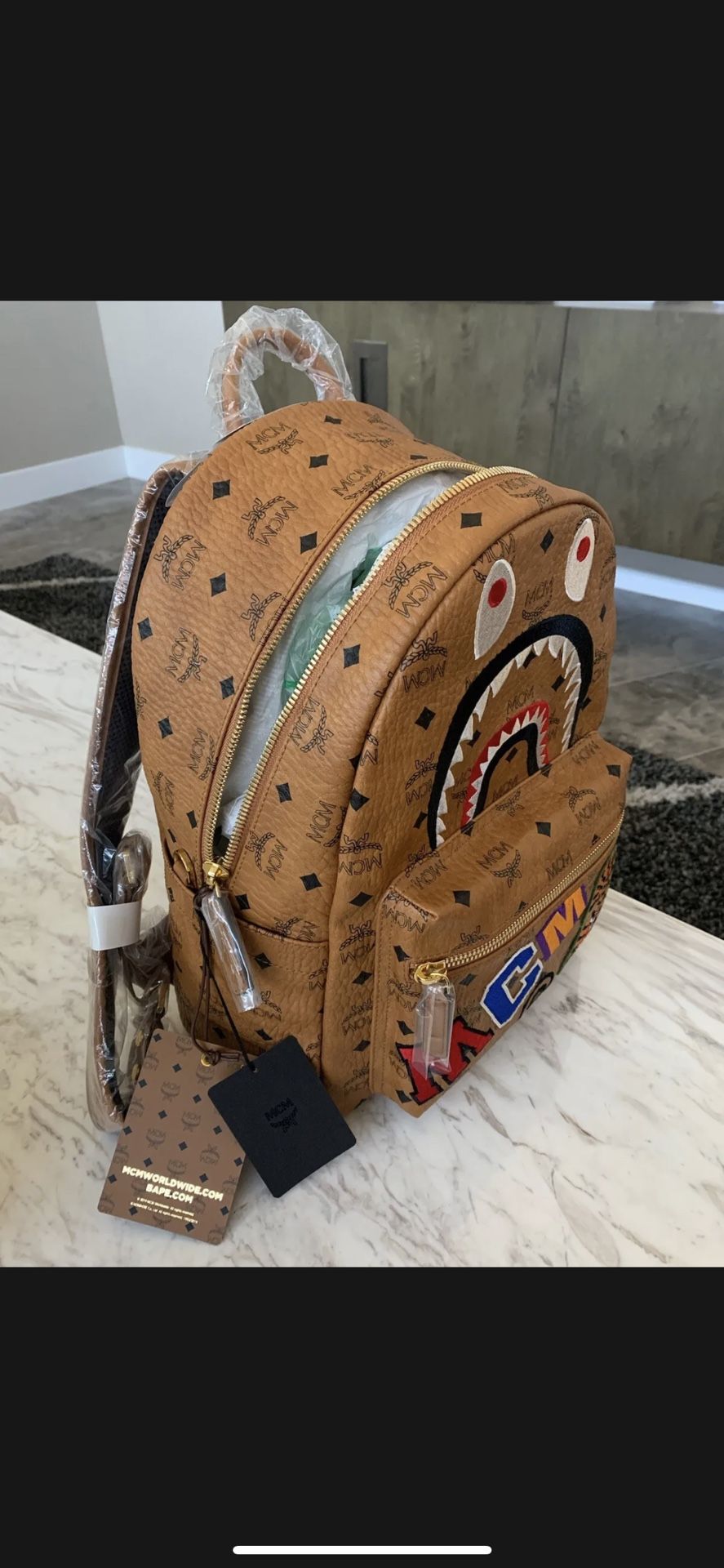 Rare Mcm BApe Backpack