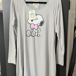 Snoopy Heart Sleepshirt Nightgown