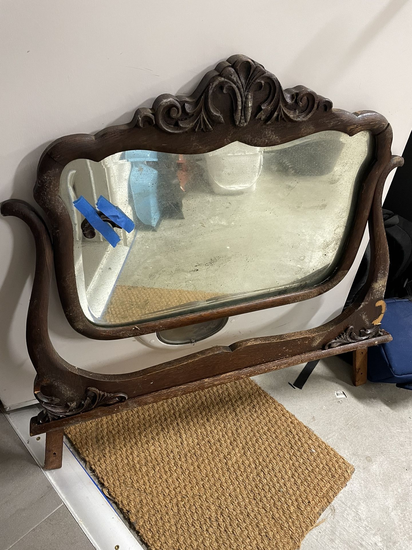 Vintage 1930’s Antique Mirror 
