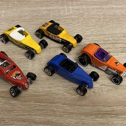 Hotwheels Sooo Fast 1(contact info removed) Roadster Race Car Track 1 Lot 5 Vintage